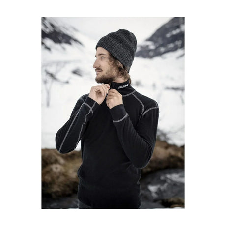 Ulvang - Thermo Turtle Neck Herre Undertrøje Sort-7-XtraGrej