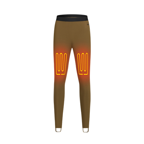 VARM - Heat Baselayer Lange Underbukser // Oliven-1-XtraGrej