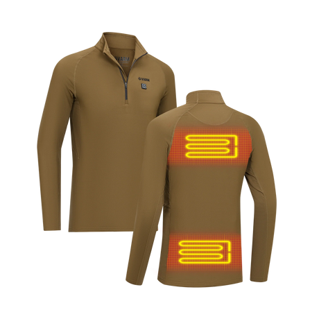VARM - Heat Baselayer Trøje // Oliven-1-XtraGrej