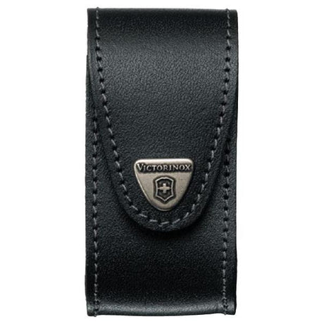 Victorinox - Bælteetui i læder m. velcrolukning til Swiss Army 91 mm (5-8 lag)-1-XtraGrej