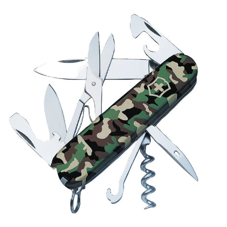 Victorinox - Climber Schweizerkniv 91 mm // Camo-1-XtraGrej