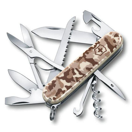 Victorinox - Huntsman Schweizerkniv 91 mm // Brun Camo-1-XtraGrej
