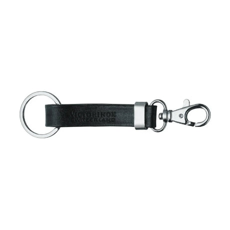 Victorinox - Nøglevedhæng i sort læder m. karabinhage-1-XtraGrej
