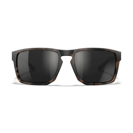 Wiley X - APEX Captivate Solbriller // Pol Black Mirror - Matte Tortoise Brown Frame-4-XtraGrej