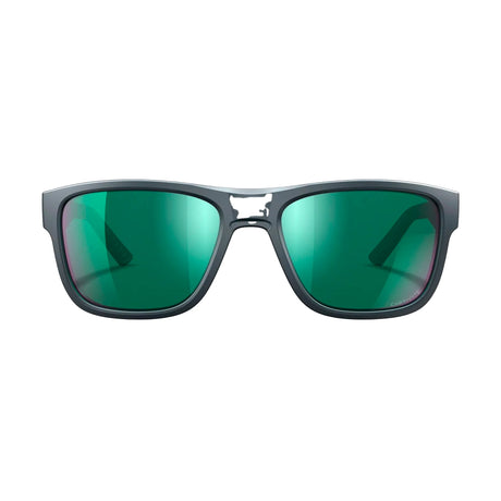 Wiley X - OVATION Solbriller // Captivate Pol Green Mirror / Matte Graphite Frame-3-XtraGrej