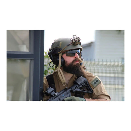 Wiley X - Saber Advanced Ballistiske Briller // Grøn - 3 Linser-3-XtraGrej