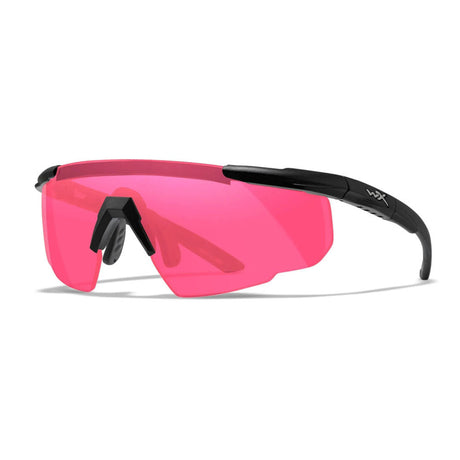 Wiley X - Saber Advanced Ballistiske Briller i Sort // Pink - 1 Linse-1-XtraGrej