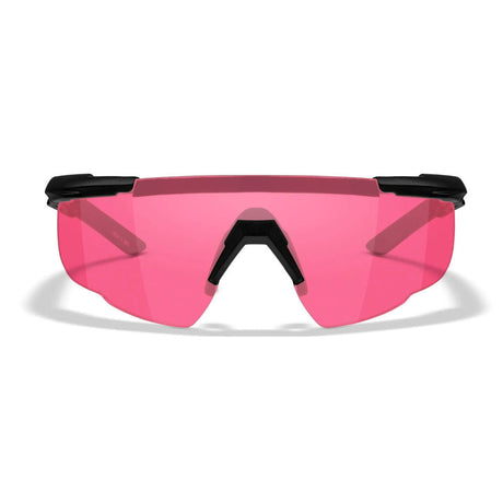 Wiley X - Saber Advanced Ballistiske Briller i Sort // Pink - 1 Linse-3-XtraGrej