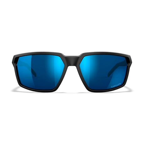 Wiley X - SIERRA Captivate Solbriller // Pol Blue Mirror - Matte Black Frame-5-XtraGrej