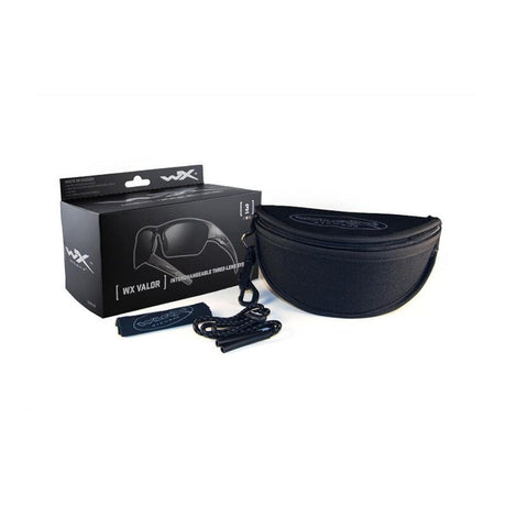 Wiley X - Valor 2.5 Solbriller // Tan - 3 Linser-3-XtraGrej