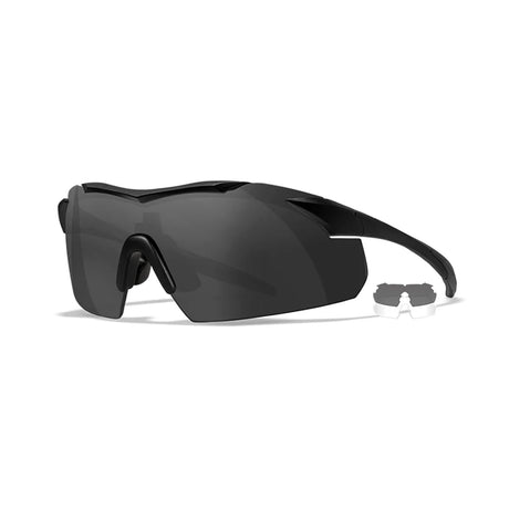 Wiley X - VAPOR 2.5 Black Frame Solbriller // 2 Linser-1-XtraGrej